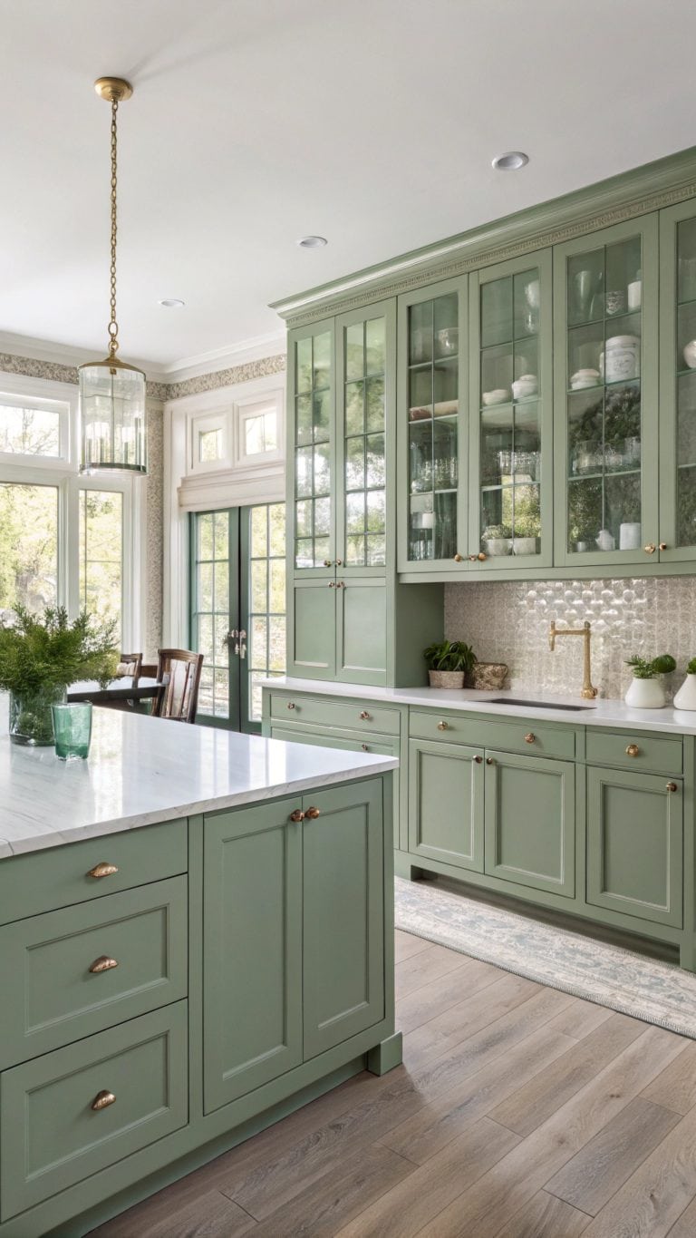 reed green kitchen ideas