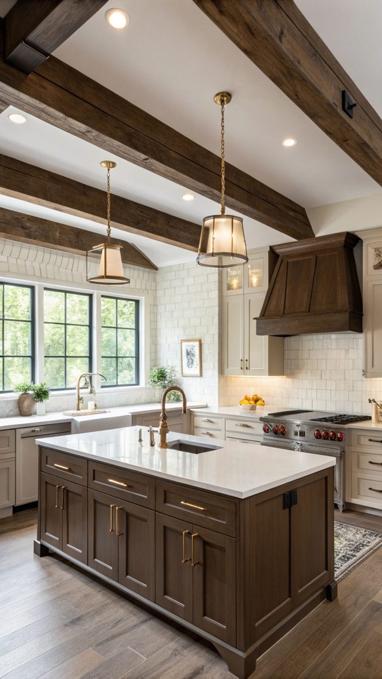diverse dark beige kitchens