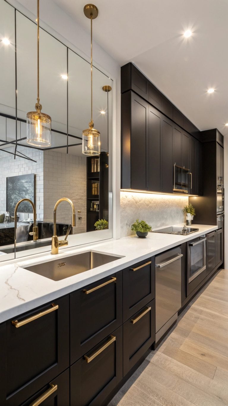 diverse studio apartment kitchens
