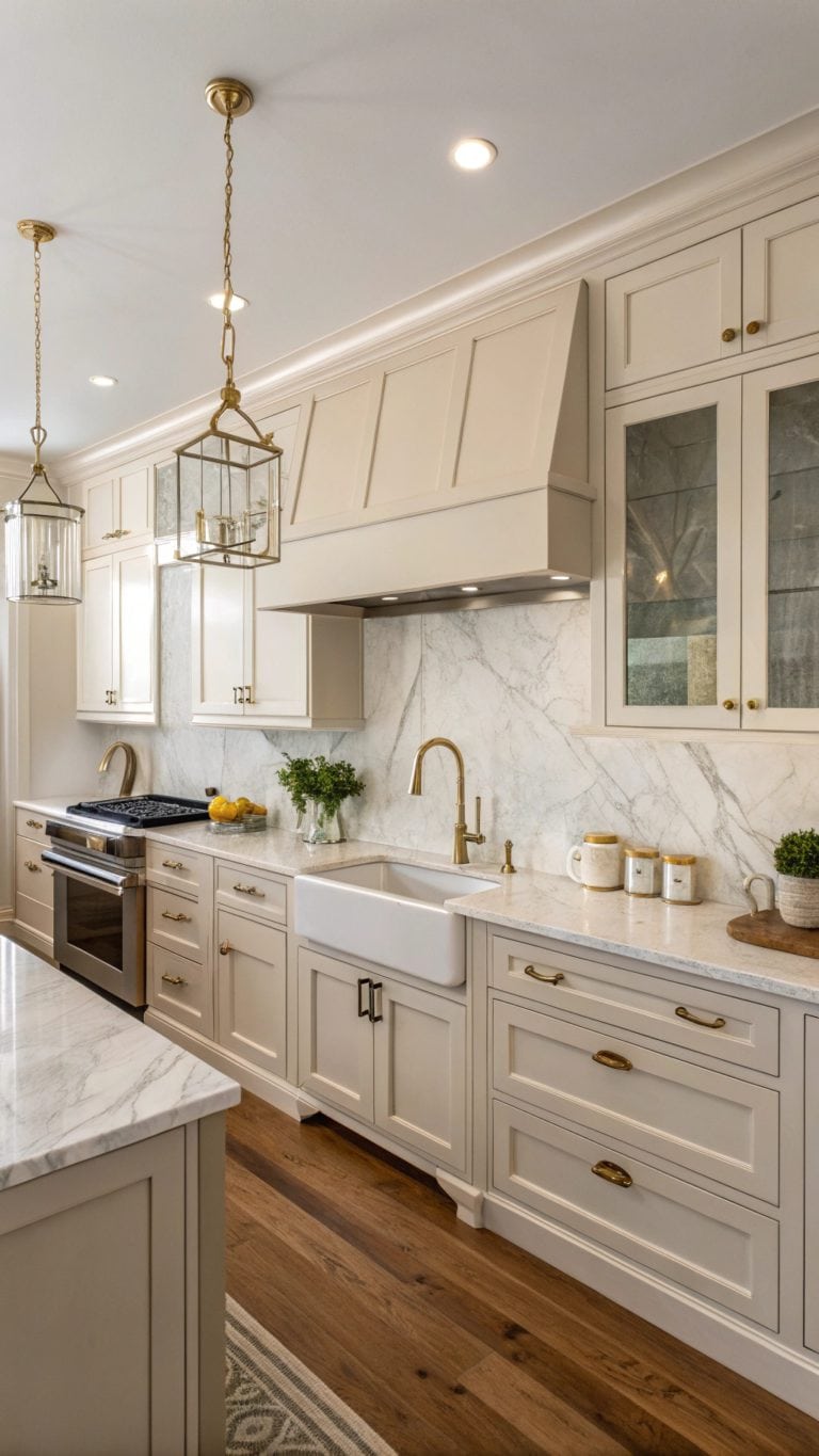 diverse white beige kitchens
