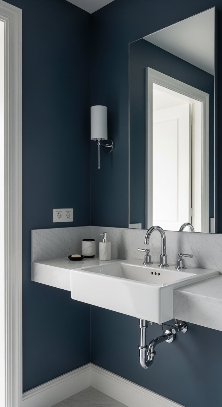 blue bathroom trend worth renovation